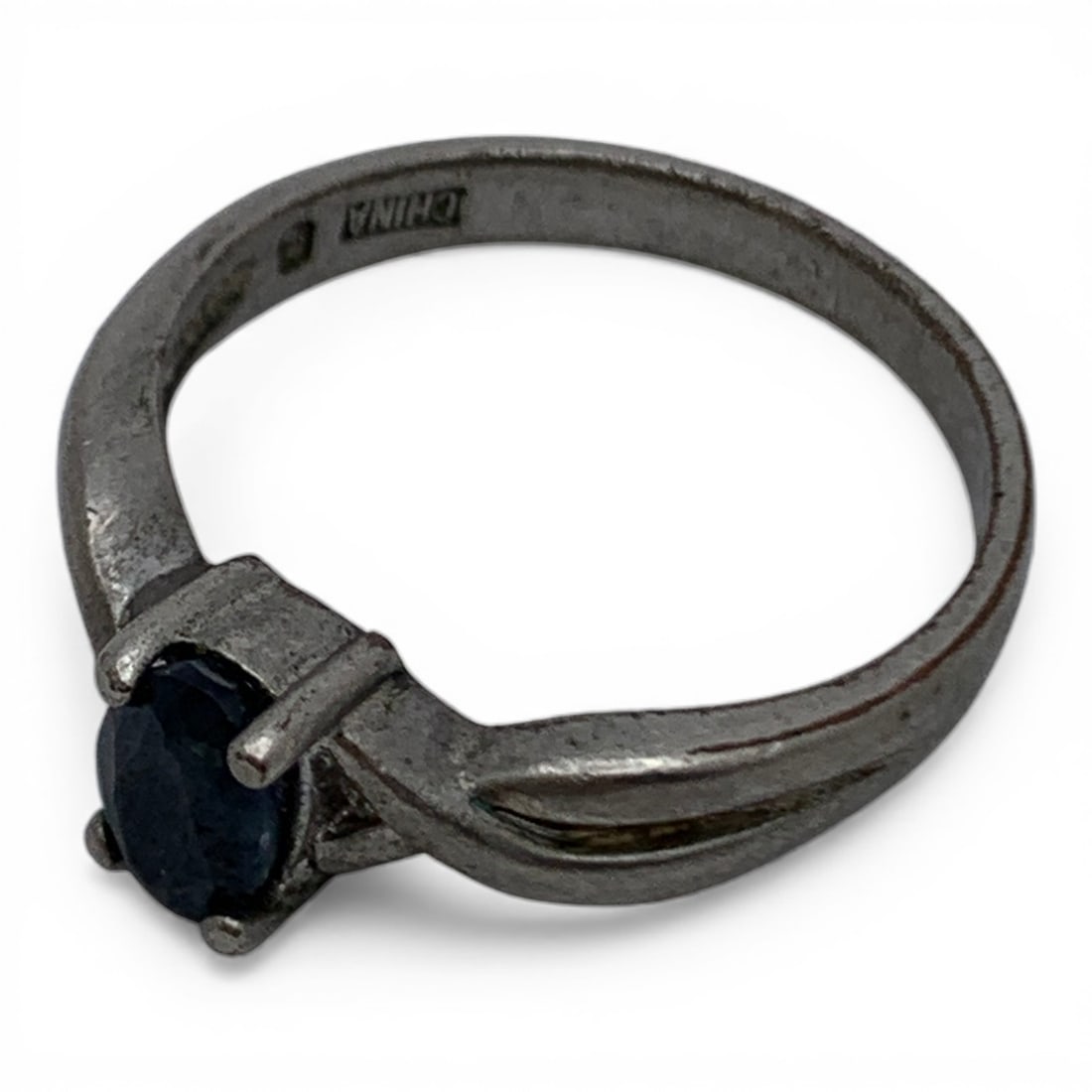 Sterling Silver & Sapphire Ring - 3