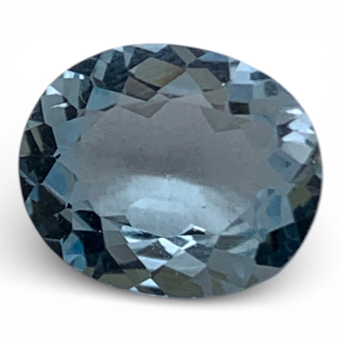 Faceted Clear Topaz Gemstone - 2