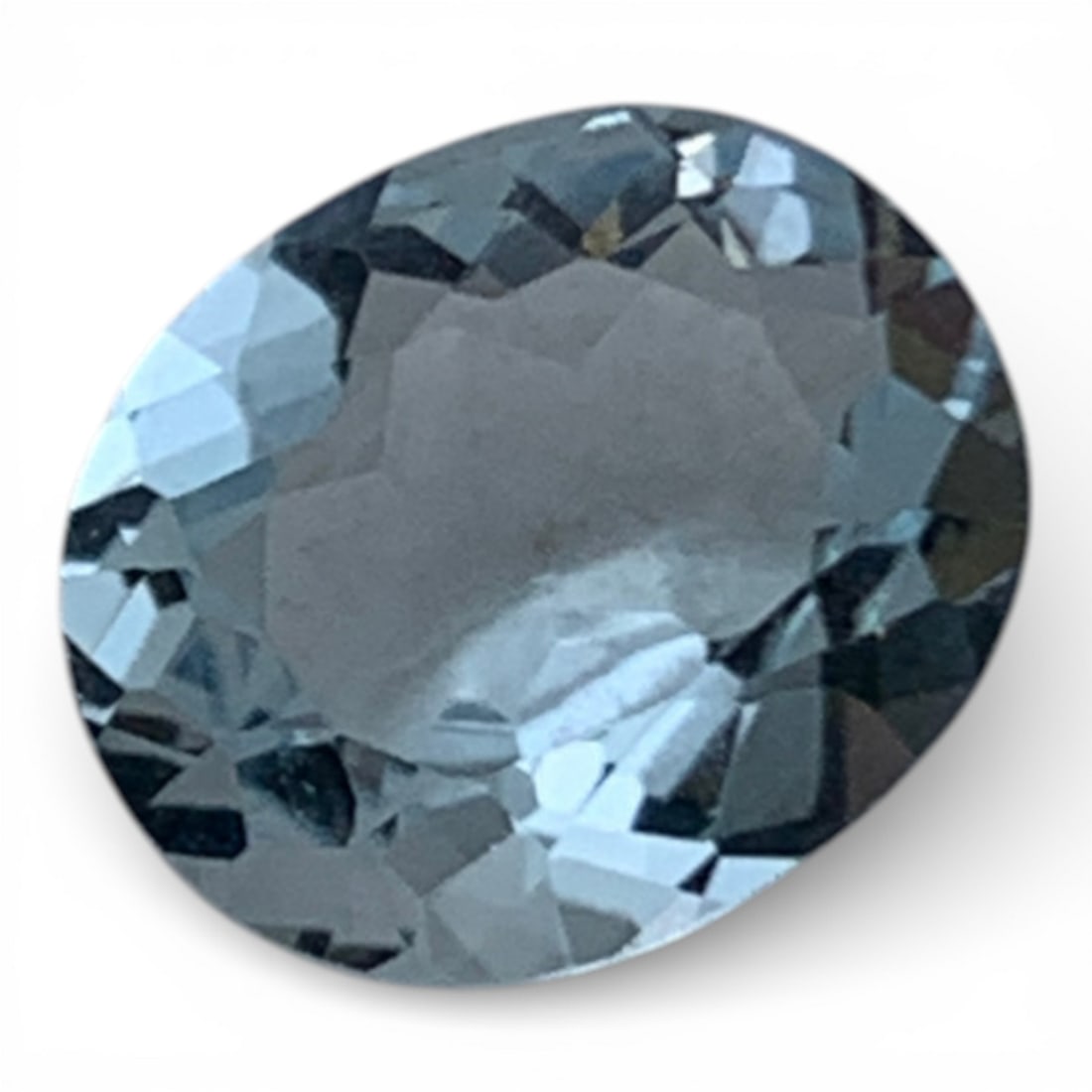 Faceted Clear Topaz Gemstone - 3
