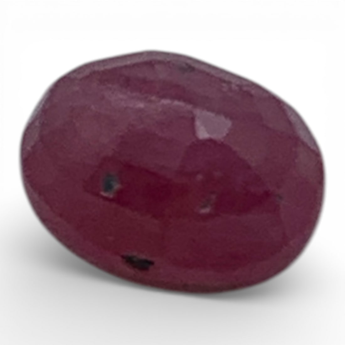 Faceted Pink Ruby Gemstone: 4x6mm Gemstones Tested With Presidium Gem Tester Il - Berners Does Not Guarantee Authenticity Of Gemstones