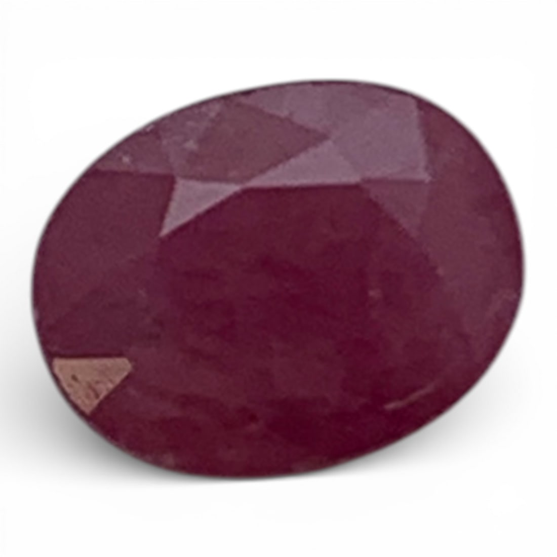 Faceted Pink Ruby Gemstone - 3