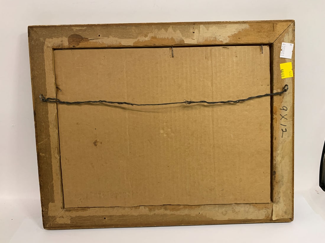 Framed Watercolor - 4