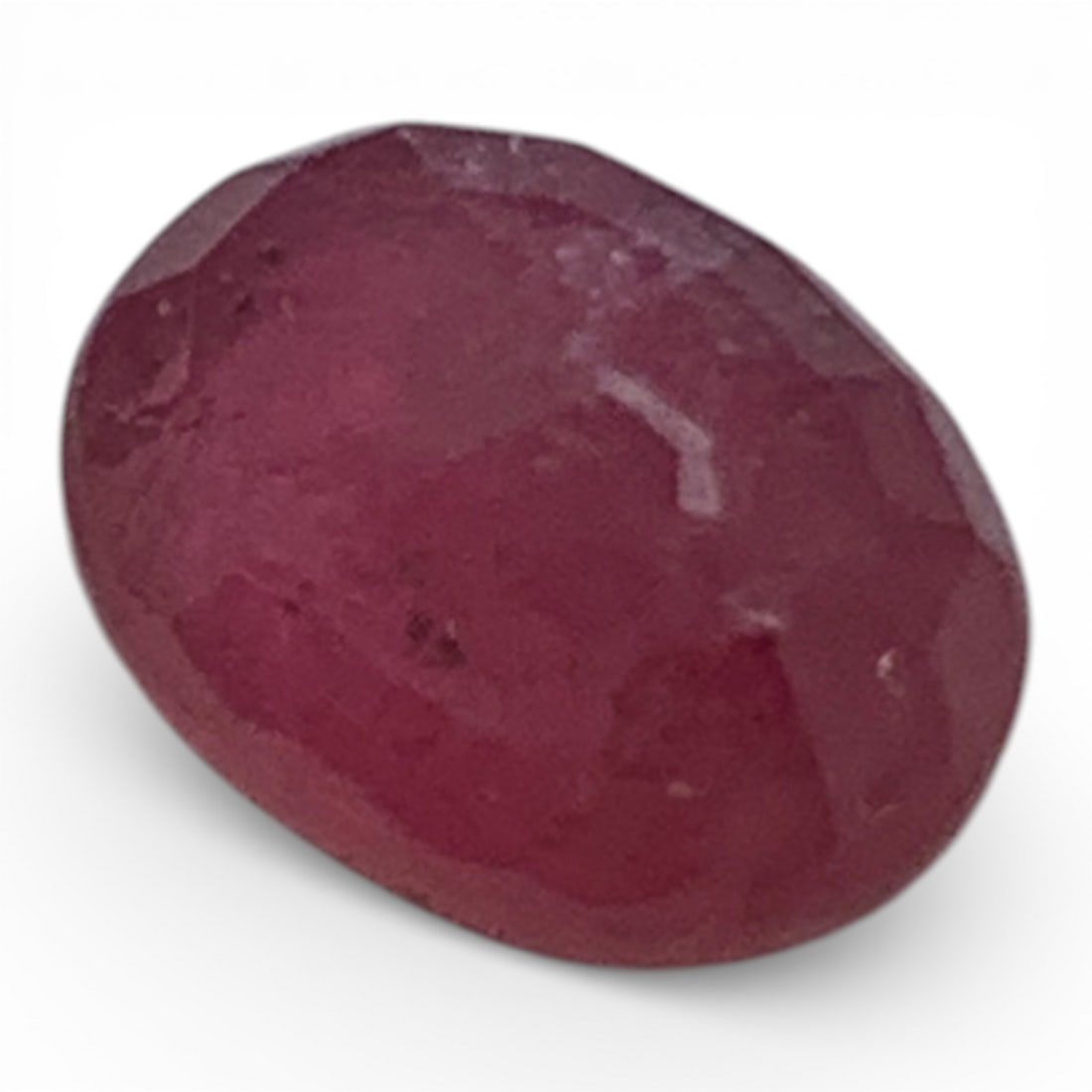 Faceted Pink Ruby Gemstone: 5x6.5mm Gemstones Tested With Presidium Gem Tester Il - Berners Does Not Guarantee Authenticity Of Gemstones