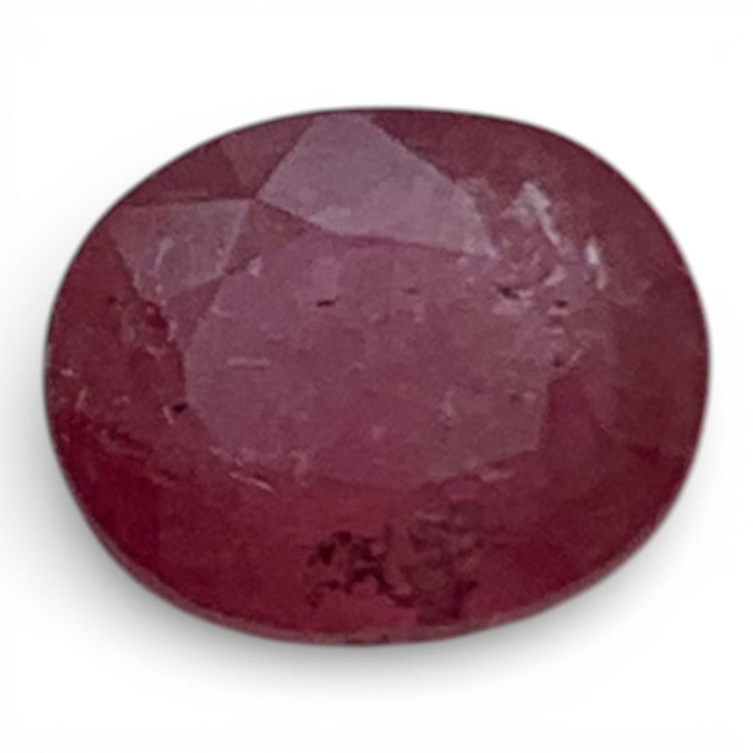 Faceted Pink Ruby Gemstone - 2