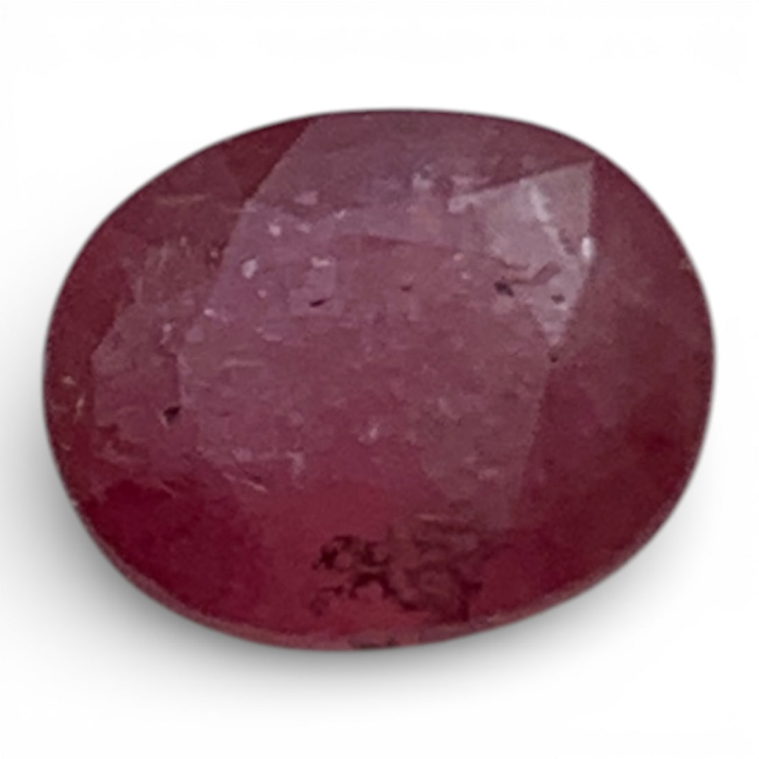 Faceted Pink Ruby Gemstone - 3