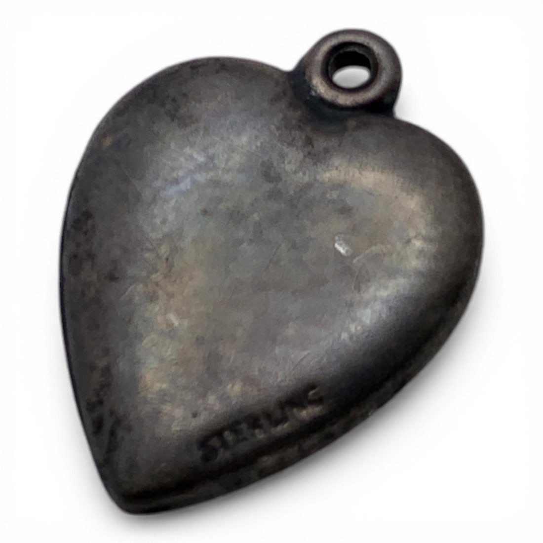Sterling Silver Heart Charm - 2