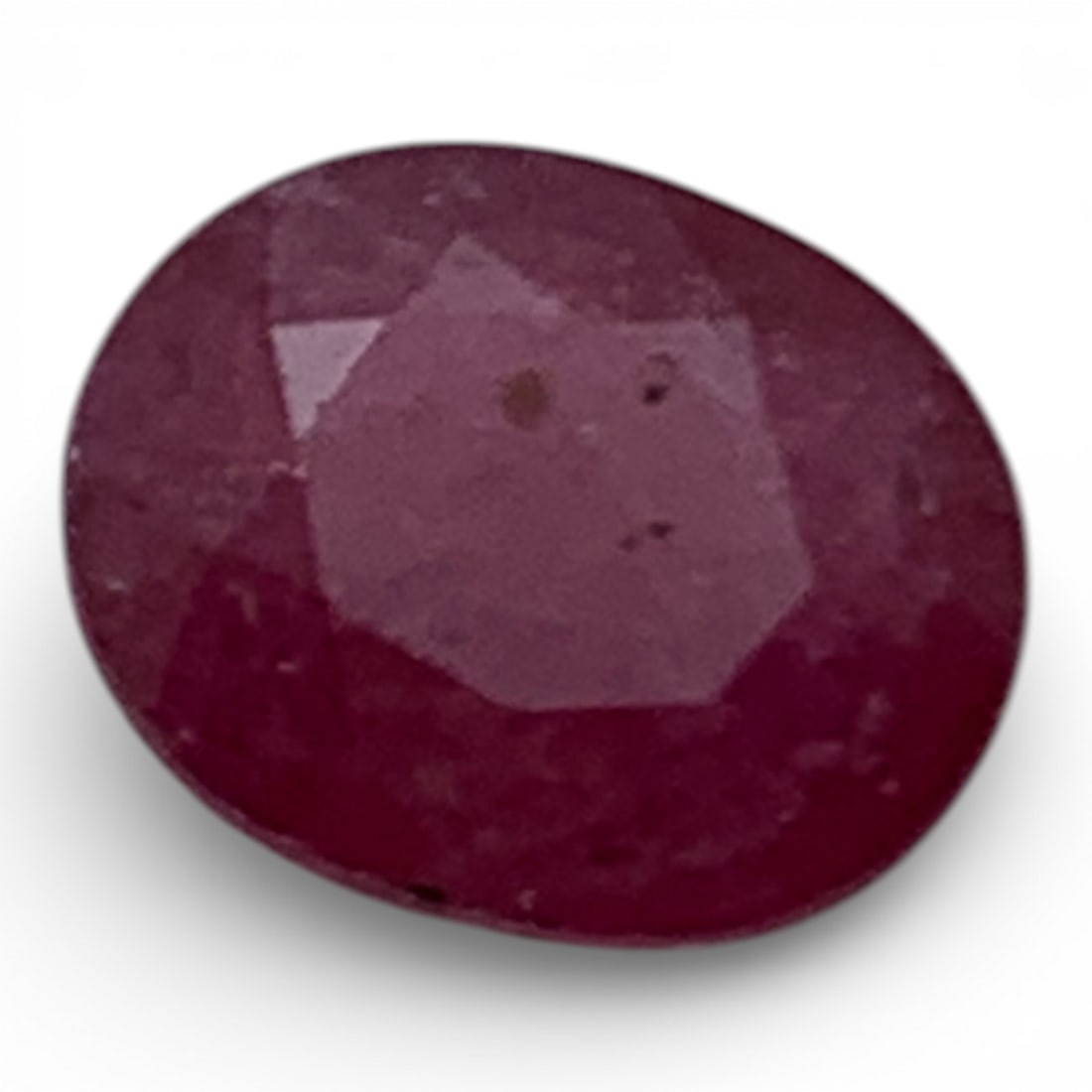 Faceted Pink Ruby Gemstone - 2