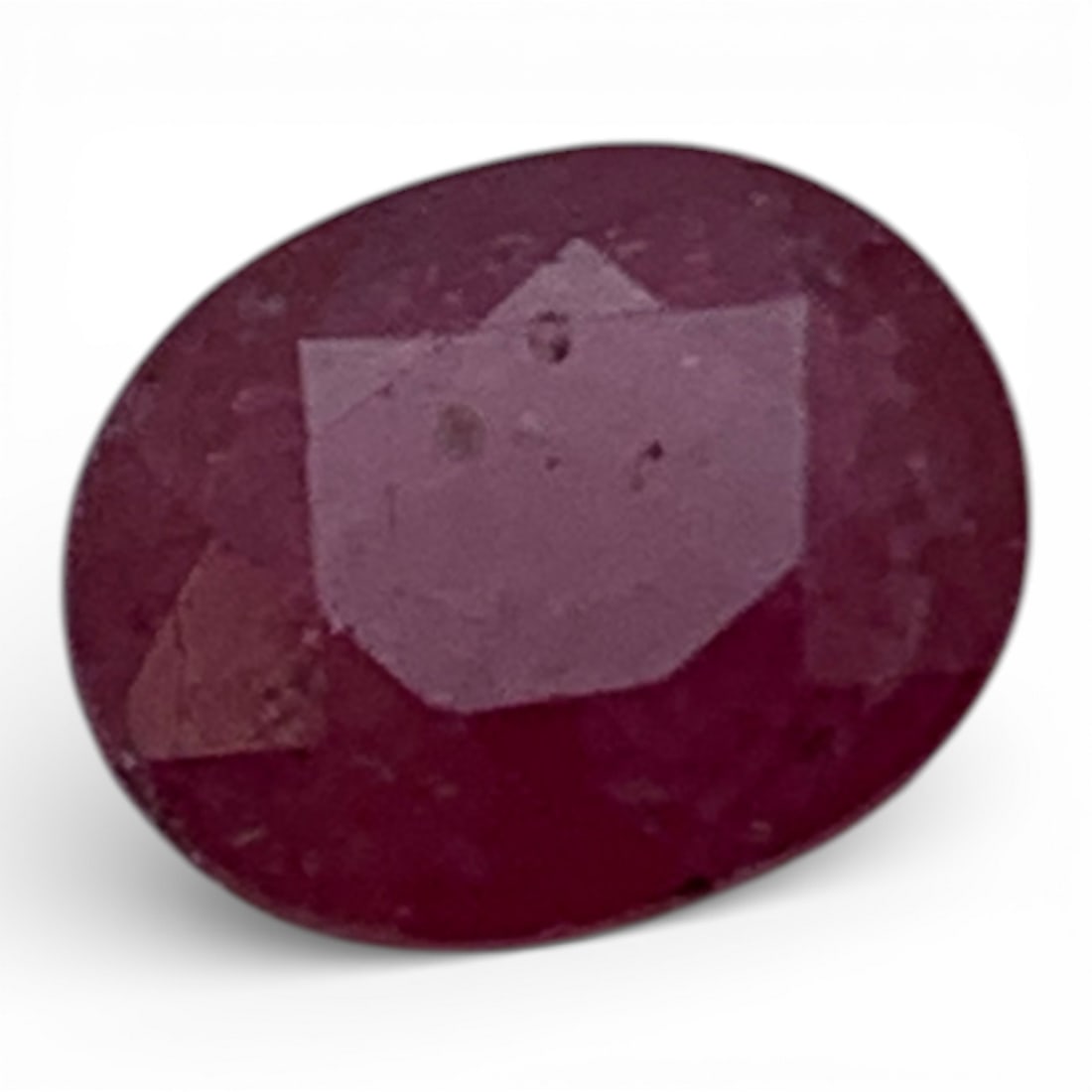 Faceted Pink Ruby Gemstone - 3