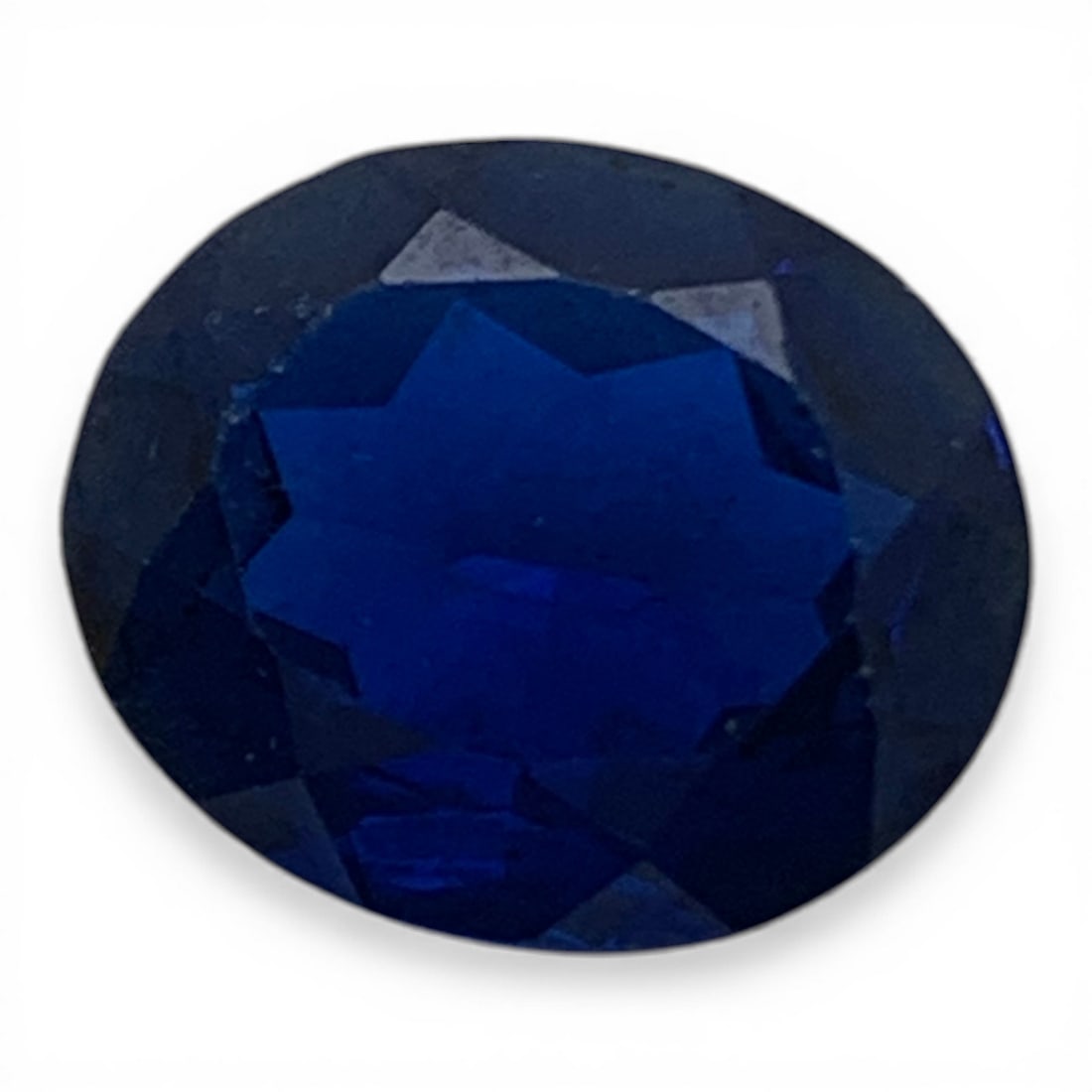 Faceted Deep Blue Spinel Gemstone: 8.5x10.5mm Gemstones Tested With Presidium Gem Tester Il - Berners Does Not Guarantee Authenticity Of Gemstones