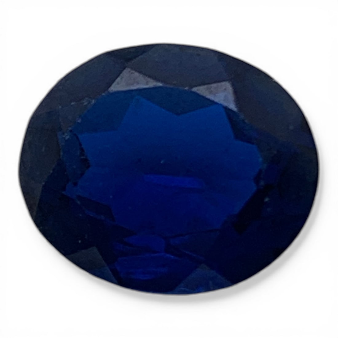 Faceted Deep Blue Spinel Gemstone - 3