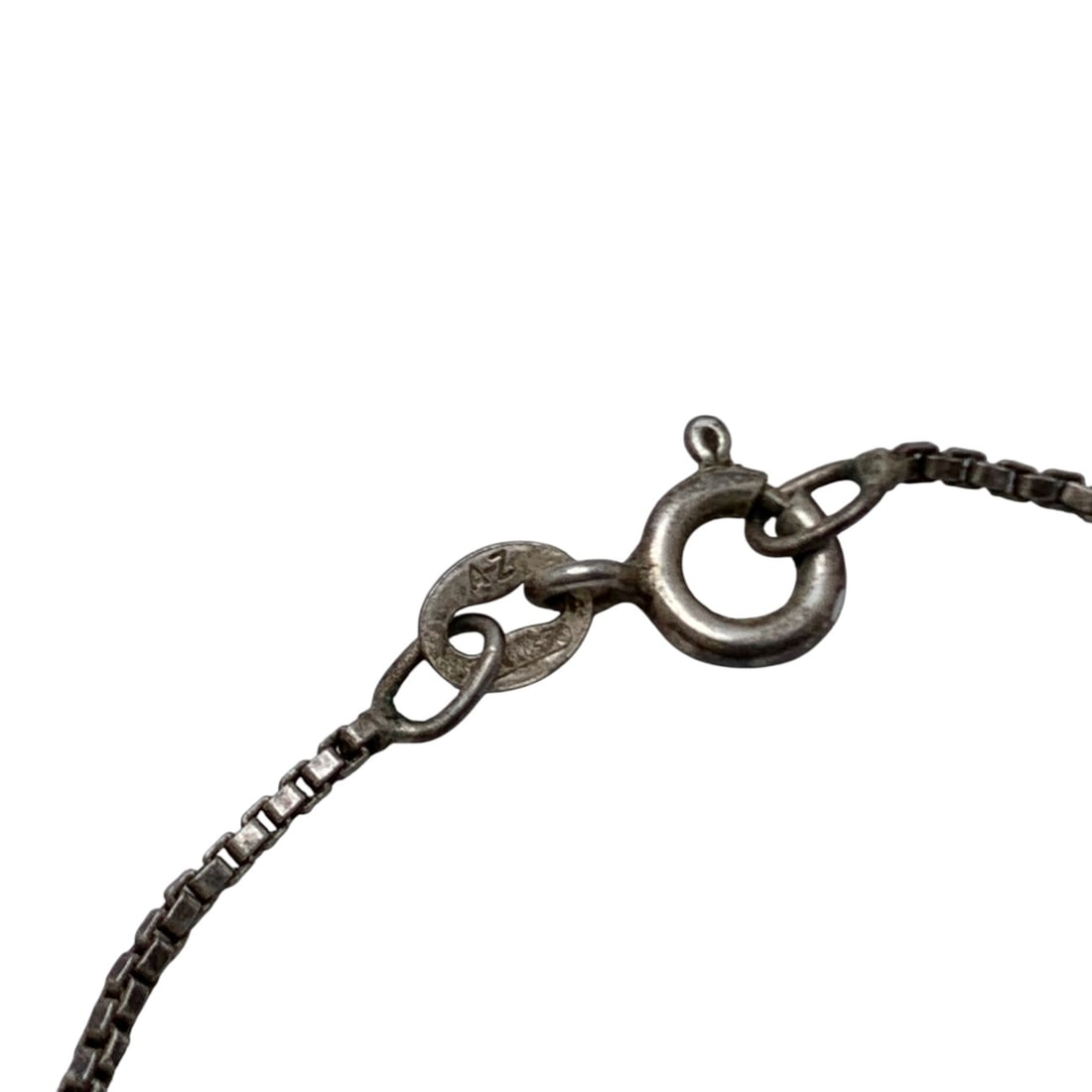 Sterling Silver Box Chain Necklace - 3