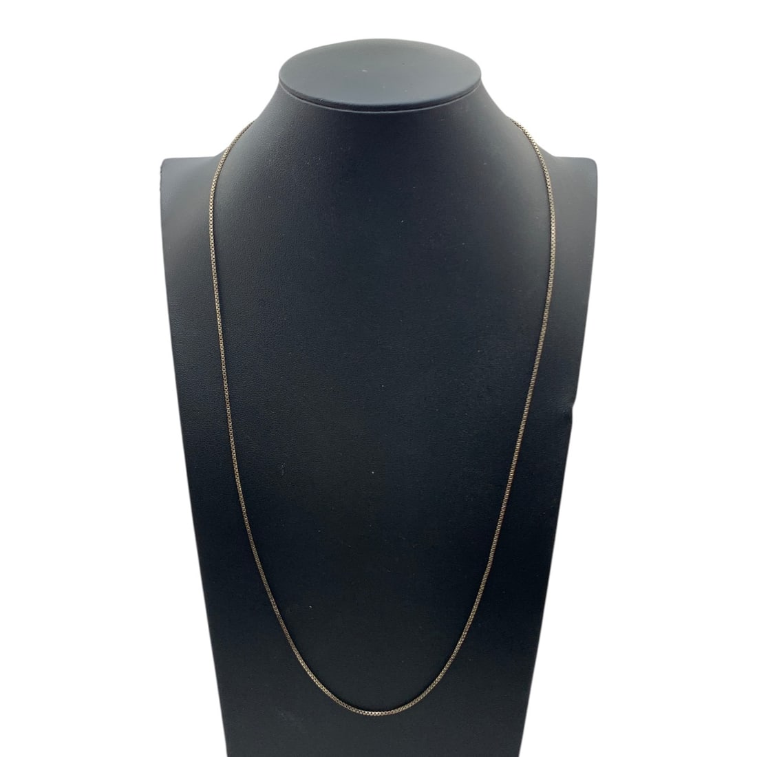 Sterling Silver Box Chain Necklace - 4