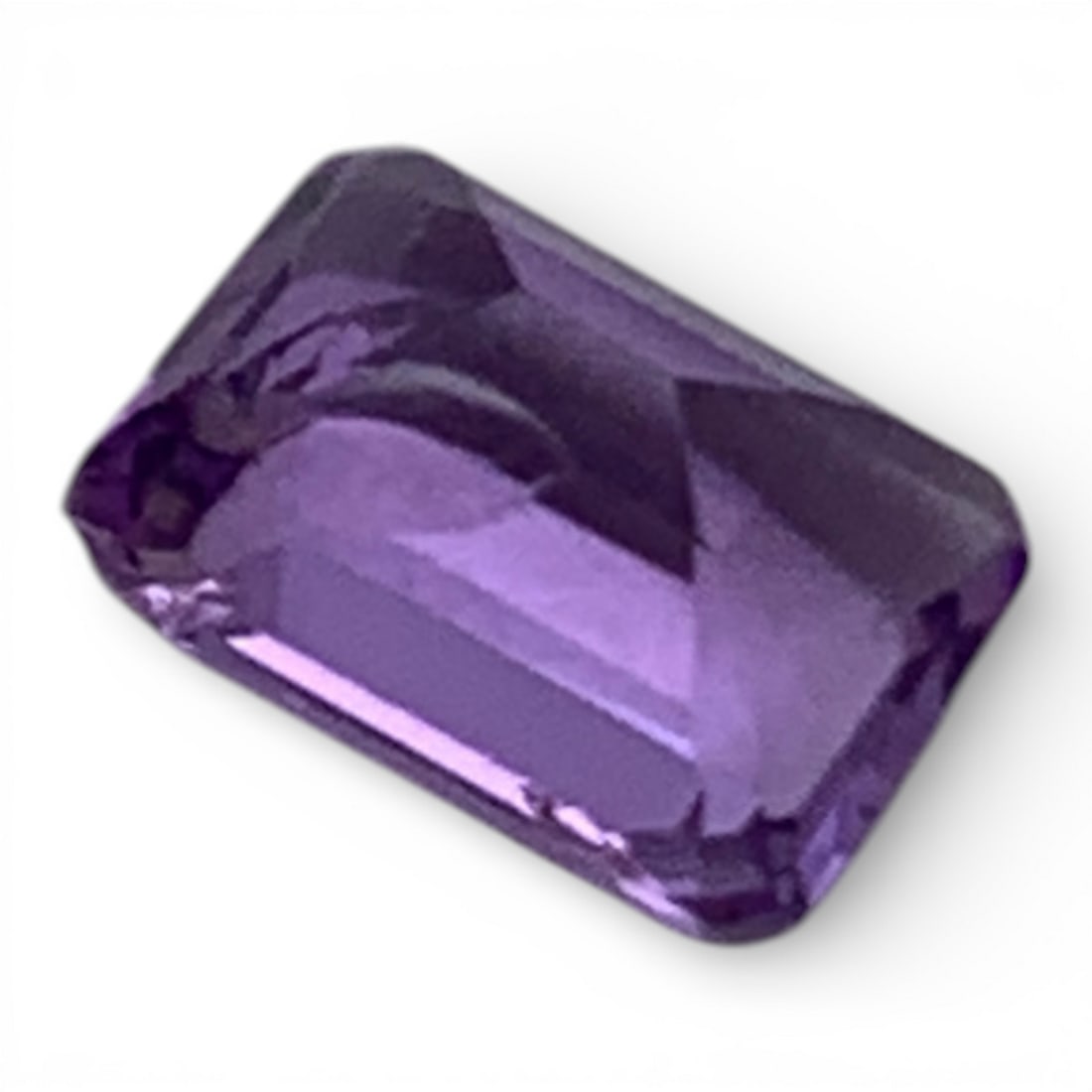 Faceted Purple Amethyst Gemstone - 2