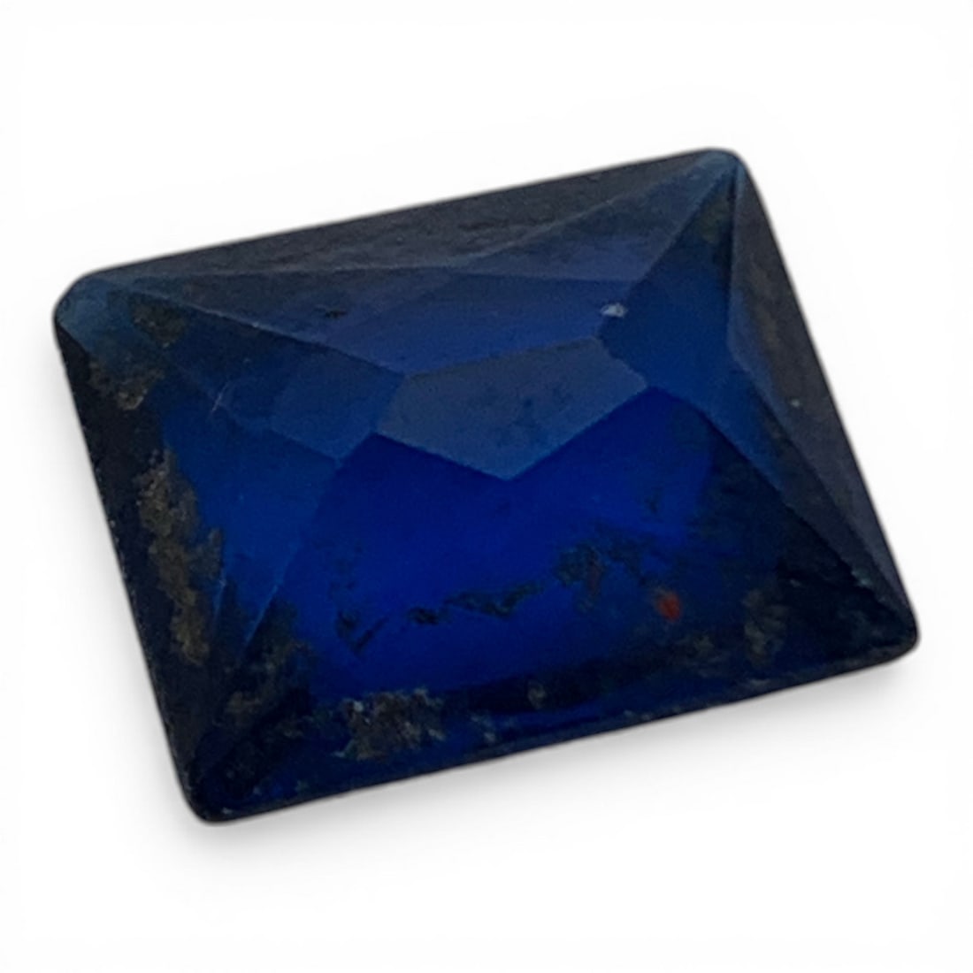 Faceted Deep Blue Spinel Gemstone - 2