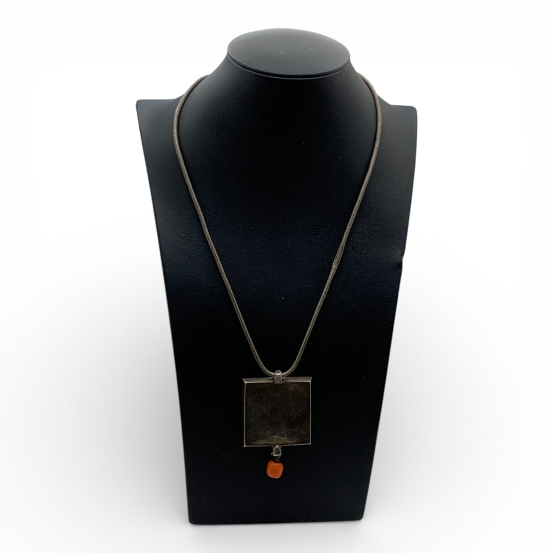 Silver Arabic Pendant Necklace - 4