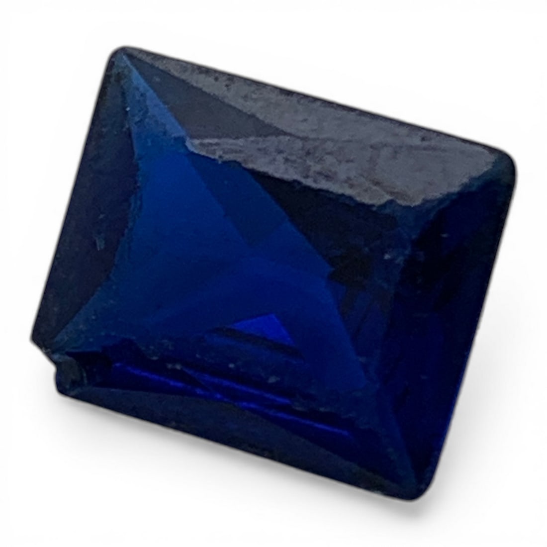 Faceted Deep Blue Spinel Gemstone - 3