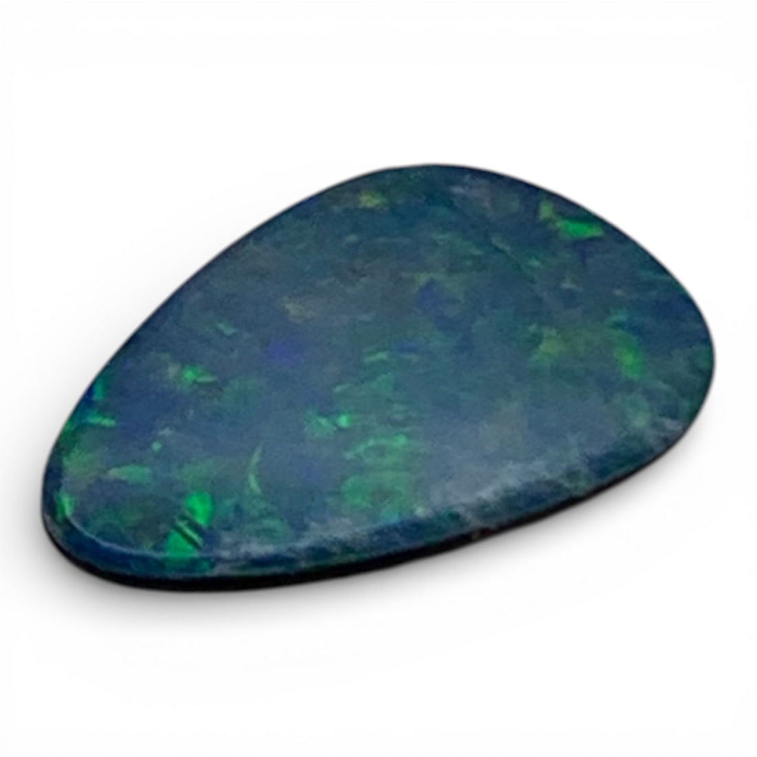 Blue Opal Gemstone: 6x12mm Gemstones Tested With Presidium Gem Tester Il - Berners Does Not Guarantee Authenticity Of Gemstones