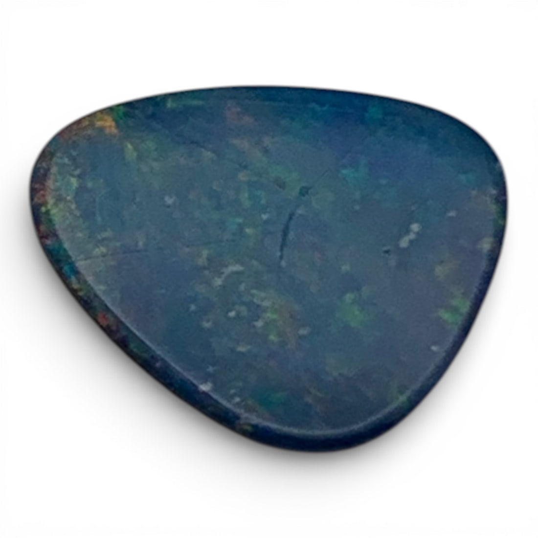 Blue Opal Gemstone: 11mm DiameterGemstones Tested With Presidium Gem Tester Il - Berners Does Not Guarantee Authenticity Of Gemstones