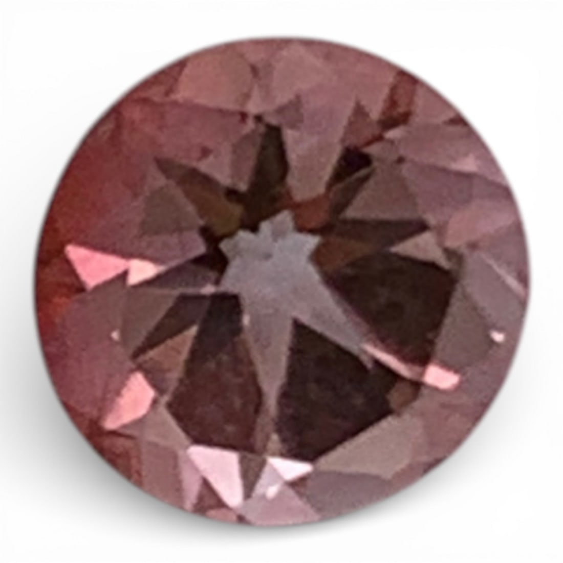Faceted Pink Topaz Gemstone - 3