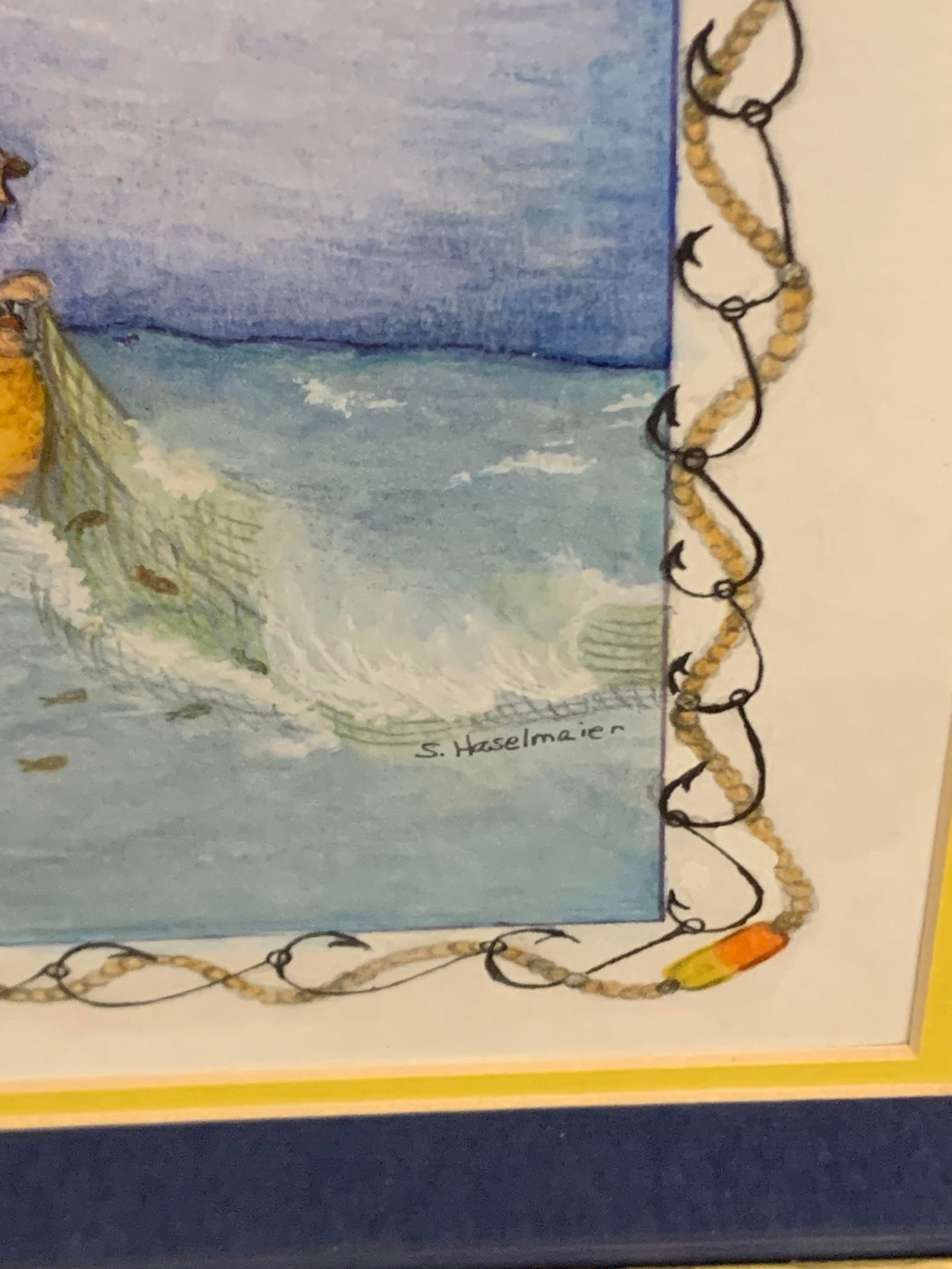 S. Haselmaier Watercolor - 2