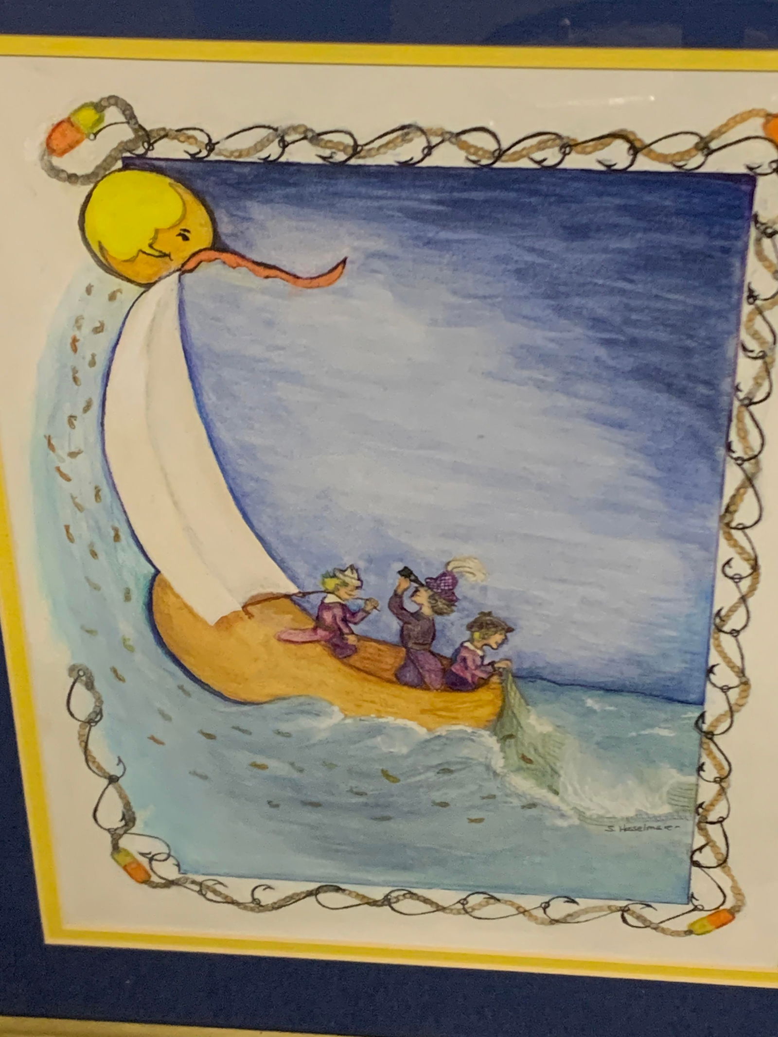 S. Haselmaier Watercolor - 3