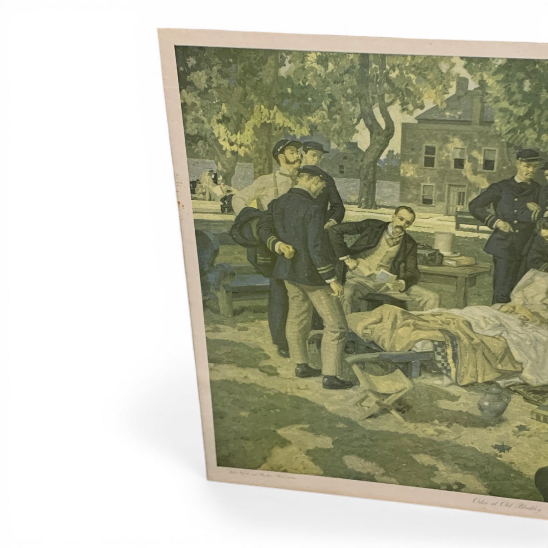 Oster At Old Blockley Print - 2