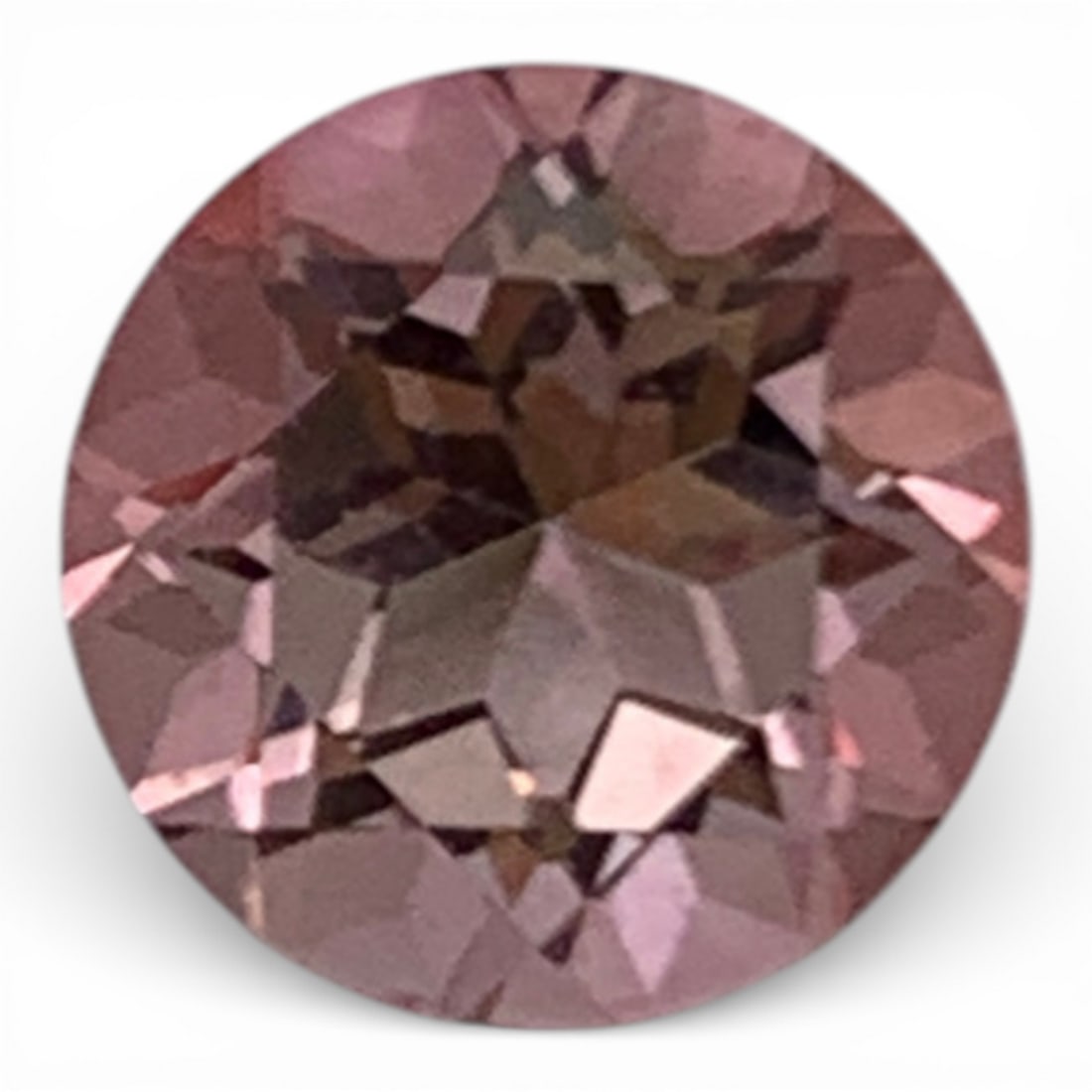 Faceted Pink Topaz Gemstone - 2