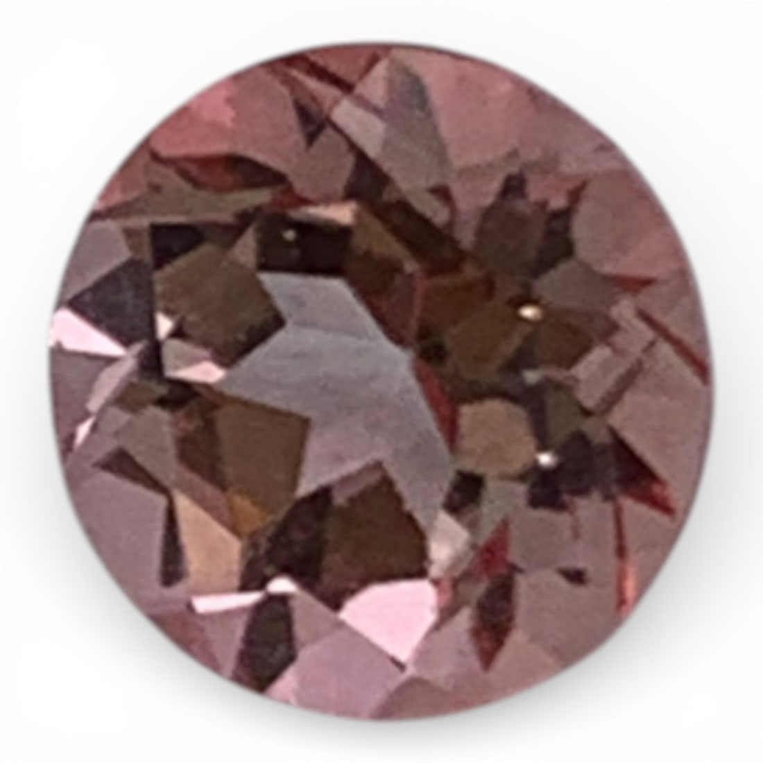 Faceted Pink Topaz Gemstone - 3