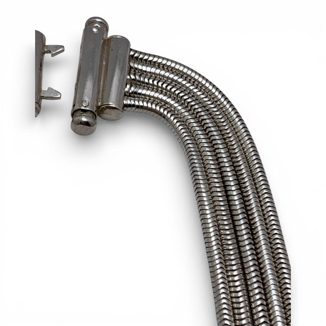 Sterling Silver Multi Strand Necklace - 3