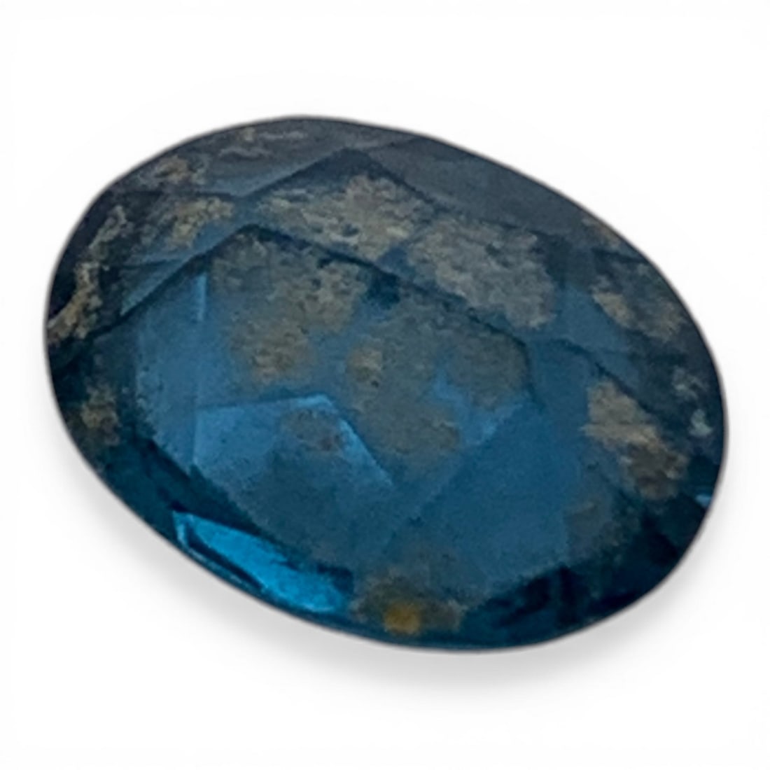 Faceted Teal Colored Spinel Gemstone - 2