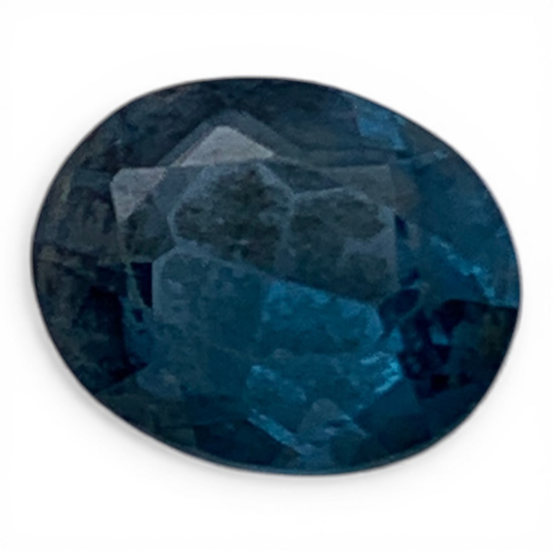 Faceted Teal Colored Spinel Gemstone - 3