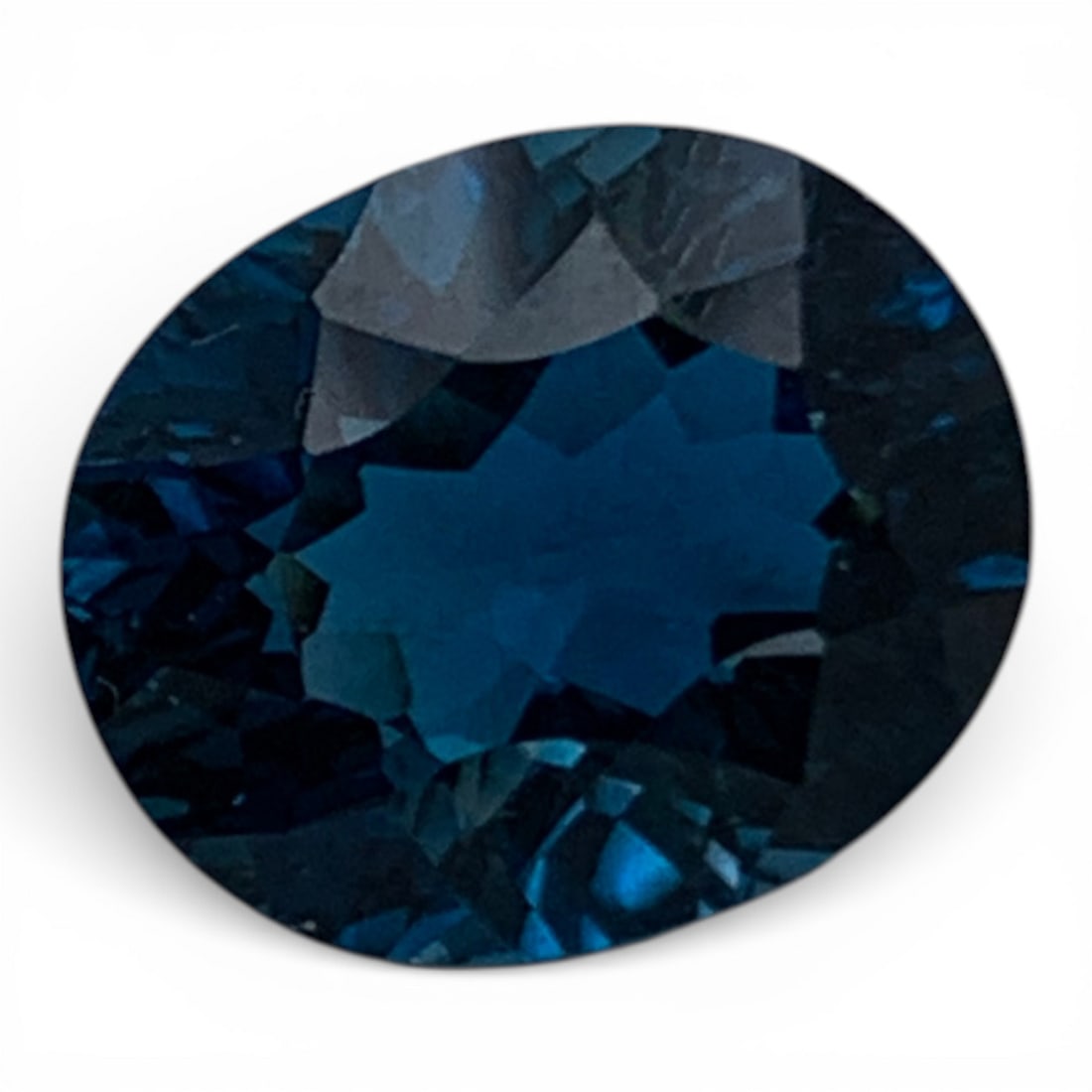 Faceted Blue Spinel Gemstone: 8x10mm Gemstones Tested With Presidium Gem Tester Il - Berners Does Not Guarantee Authenticity Of Gemstones