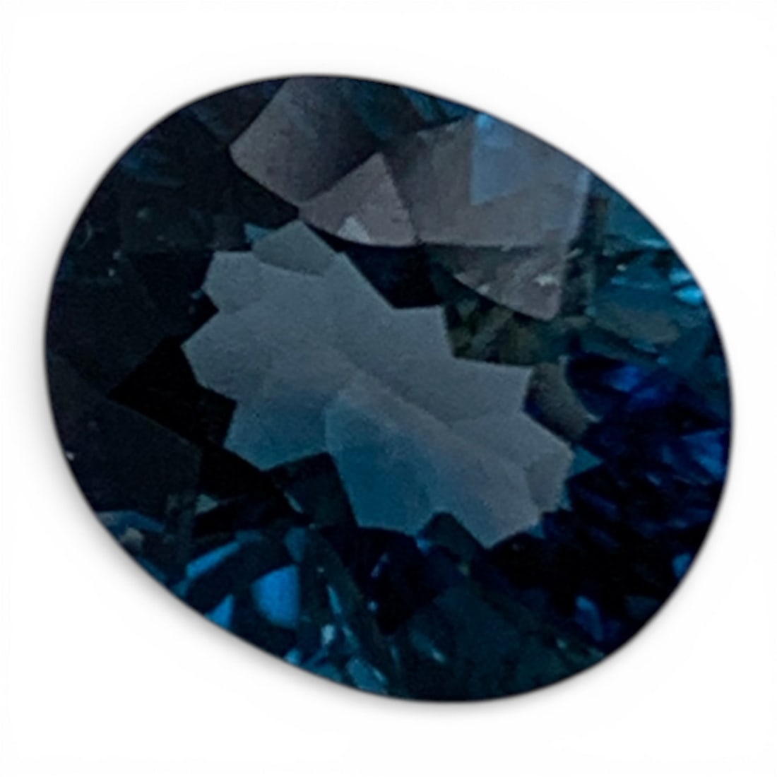 Faceted Blue Spinel Gemstone - 3