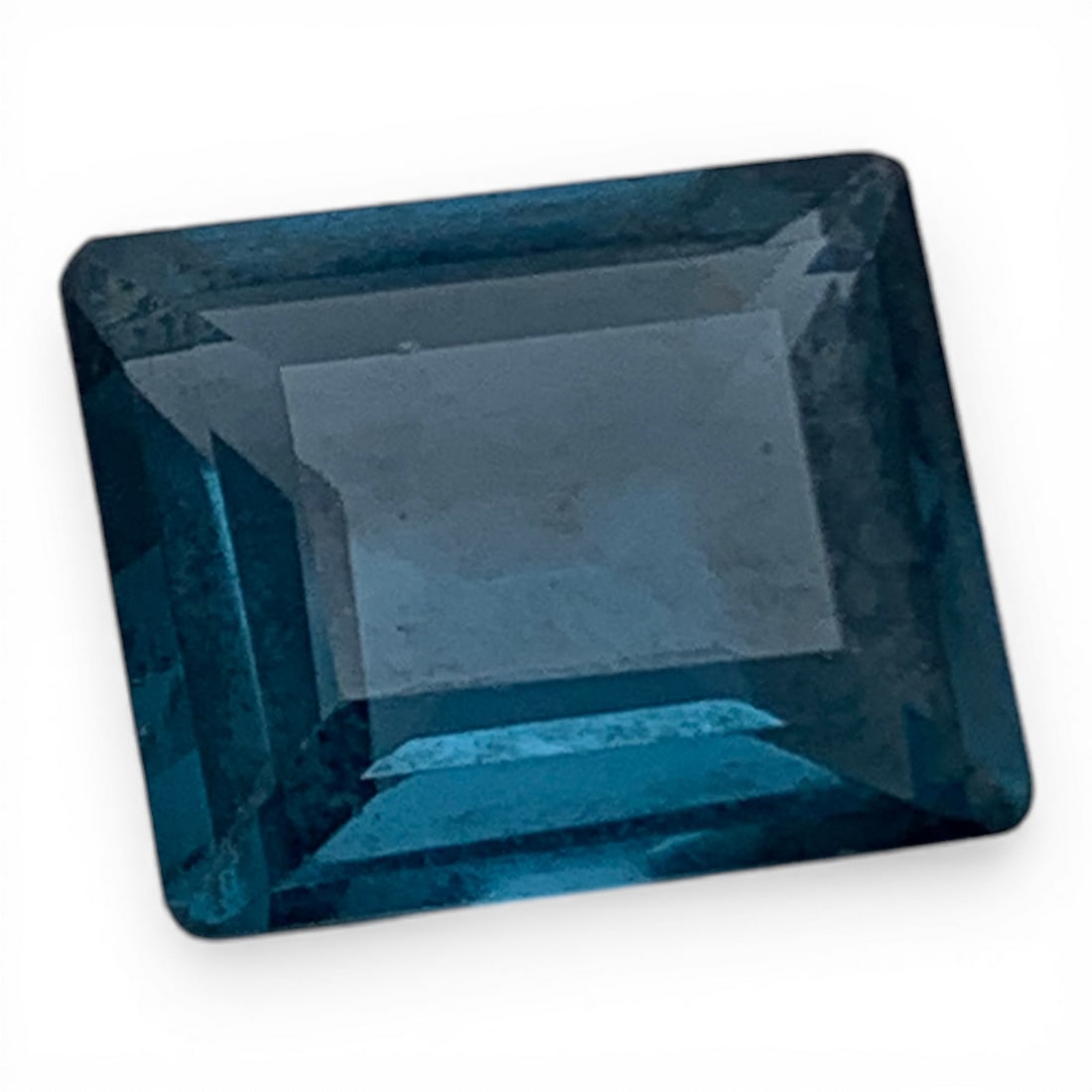 Faceted Teal Colored Spinel Gemstone: 8x10mm Gemstones Tested With Presidium Gem Tester Il - Berners Does Not Guarantee Authenticity Of Gemstones