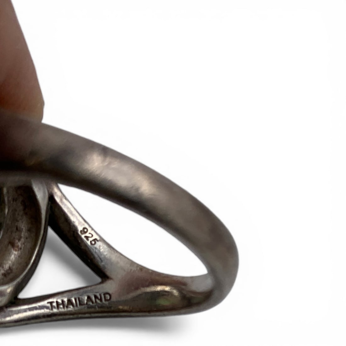 Michael Dawkins Sterling Ring With Stone - 6