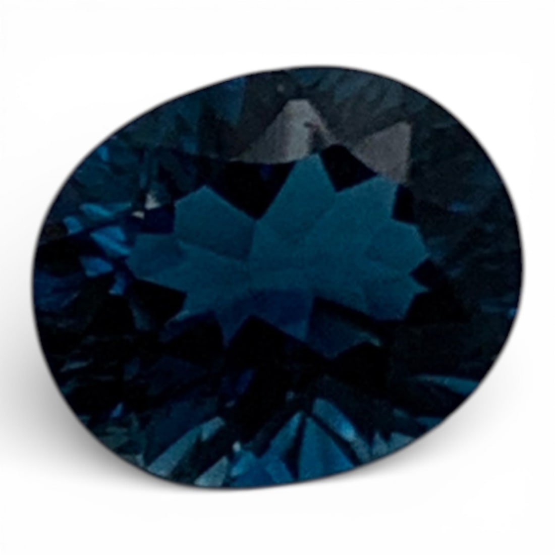 Faceted Blue Spinel Gemstone - 4