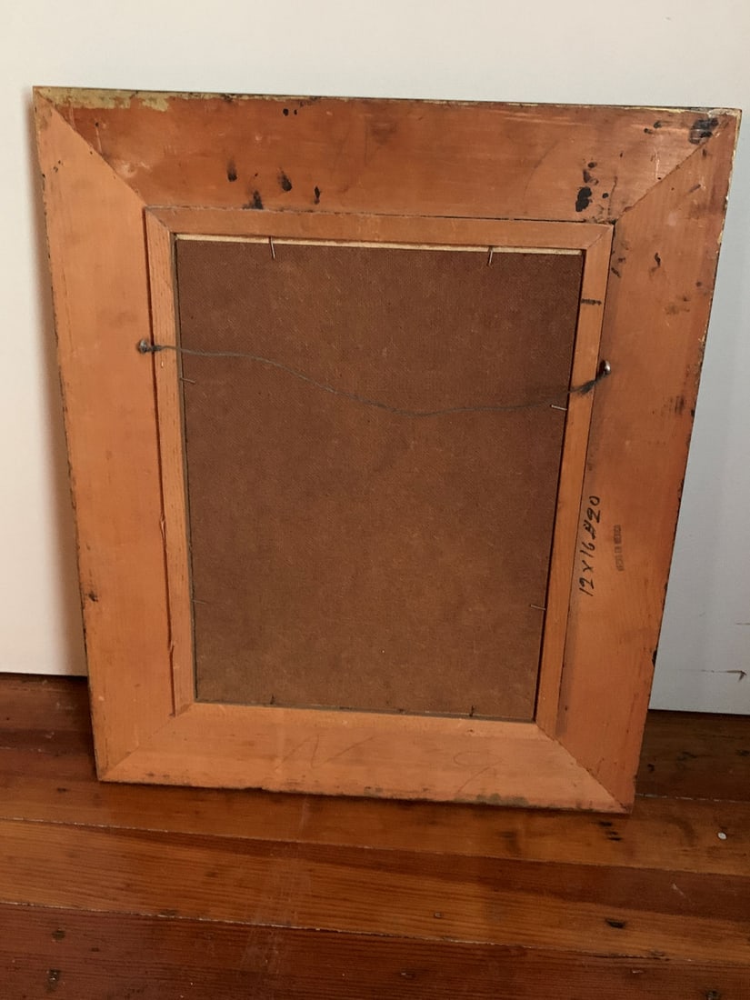 Signed Sher Highlighted Print On Board Portrait - 5