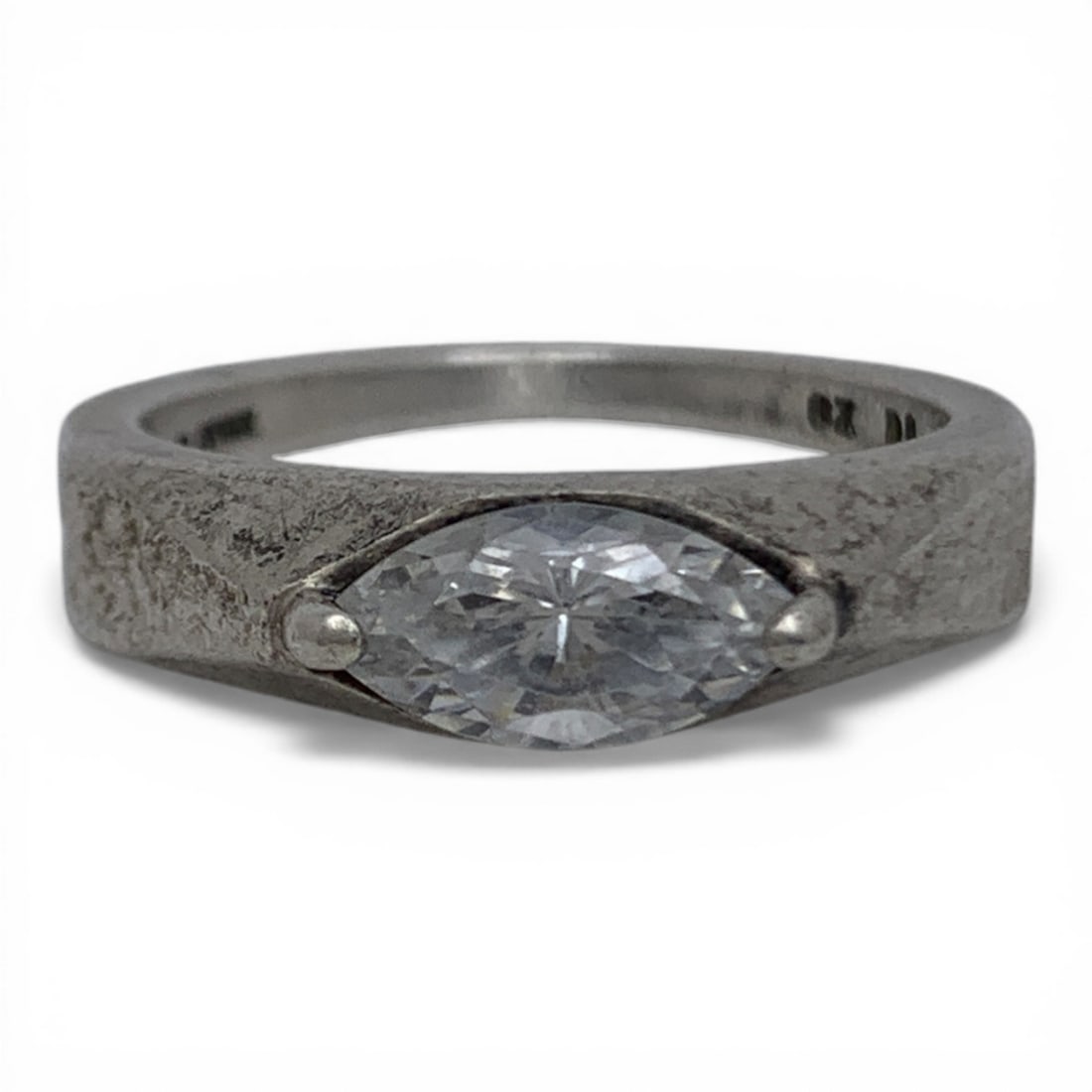 Sterling Silver & Cubic Zirconia Ring (1 of 6)
