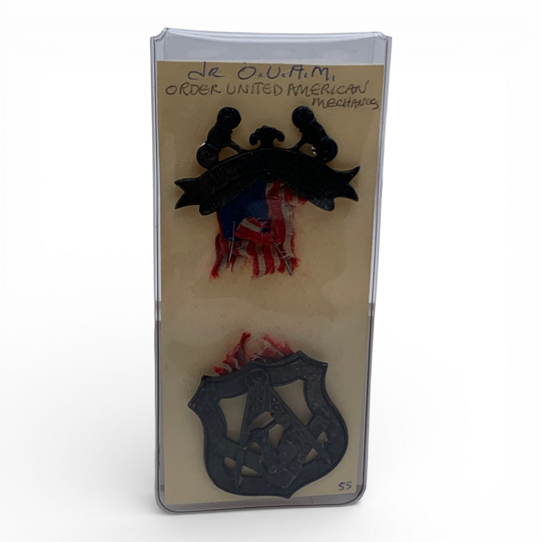 Jr. O. U. A. M. Medal: Medal Is Torn