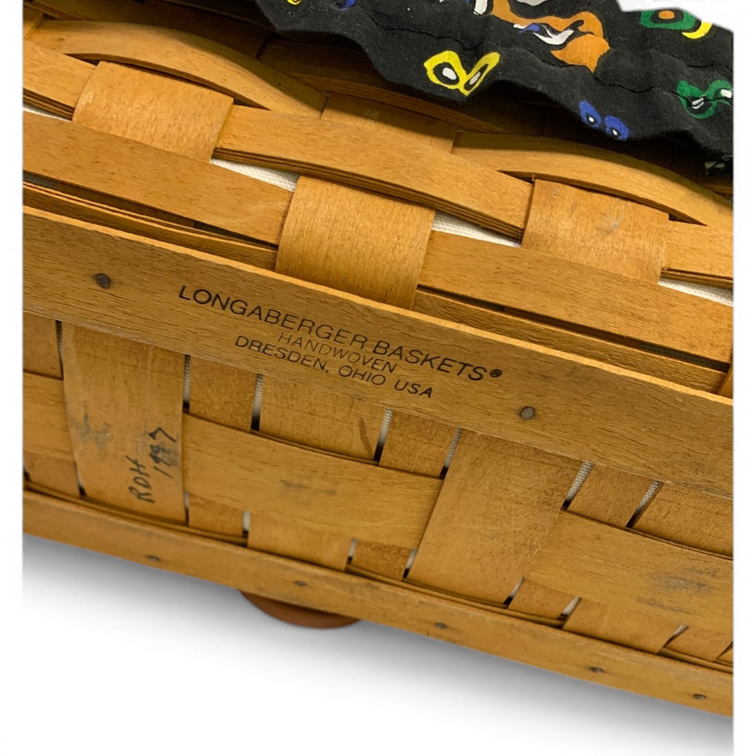 2 Longaberger Baskets & Misc. Accessories - 7