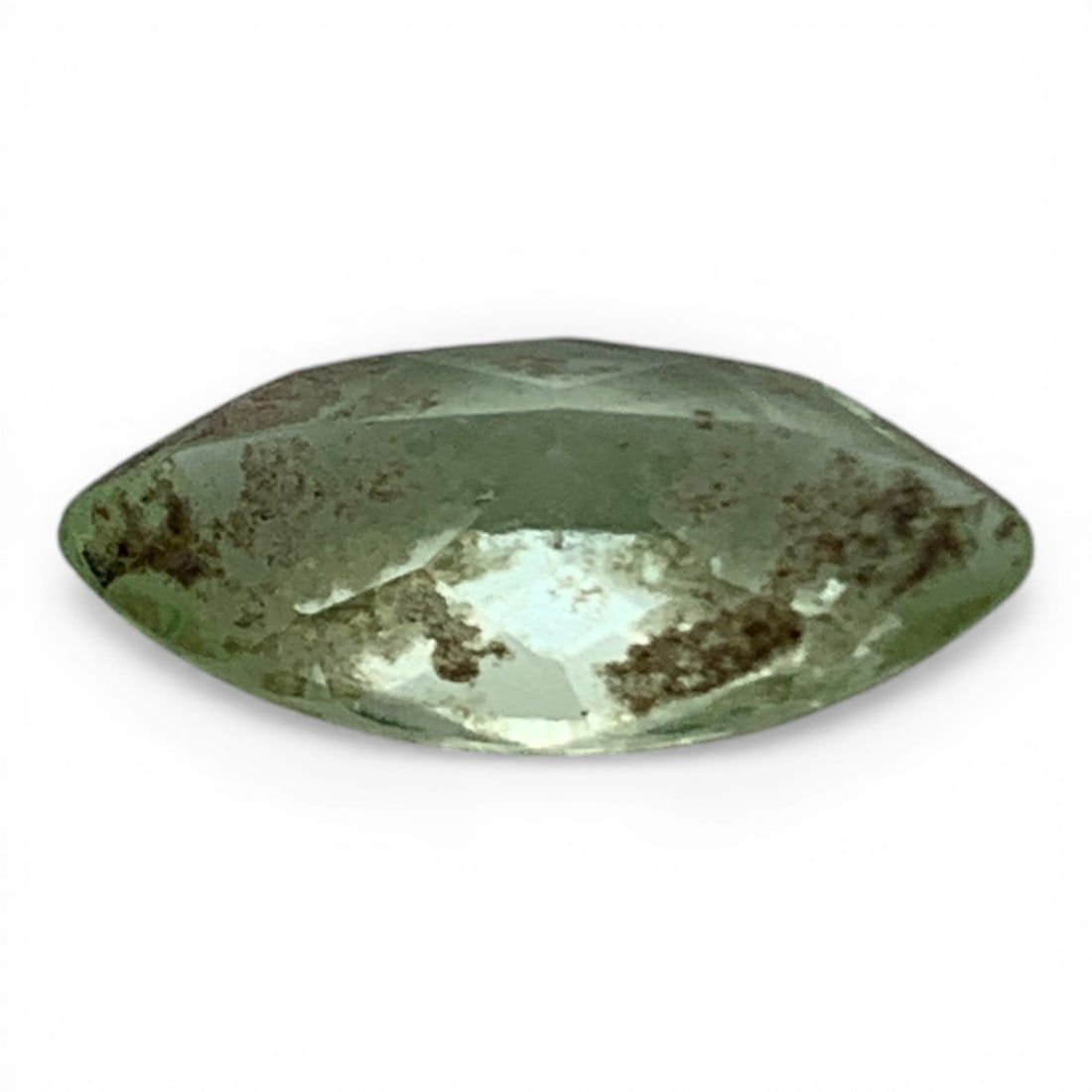 Faceted Light Green Spinel Gemstone - 2