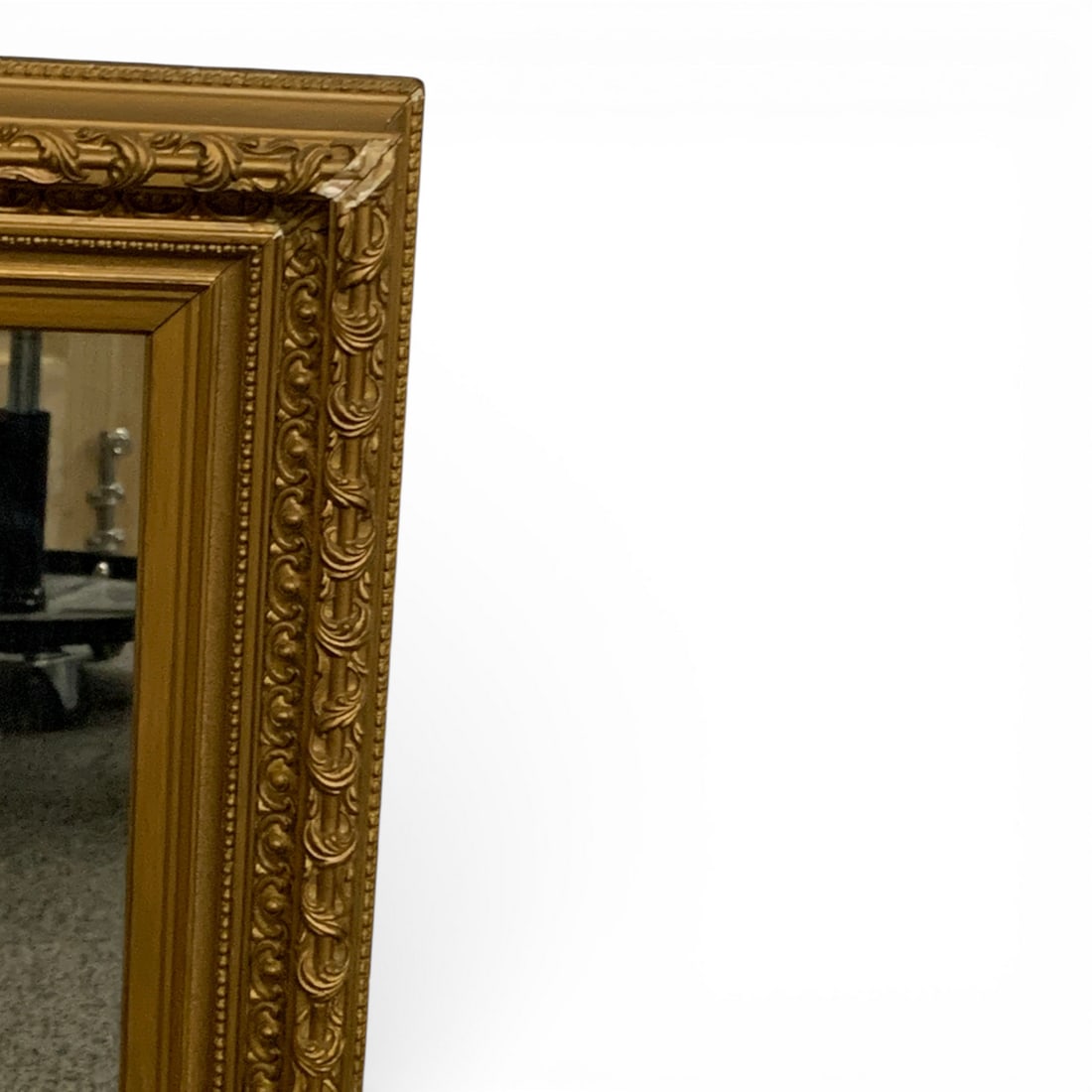 Mirror In Ornate Gilt Frame - 2