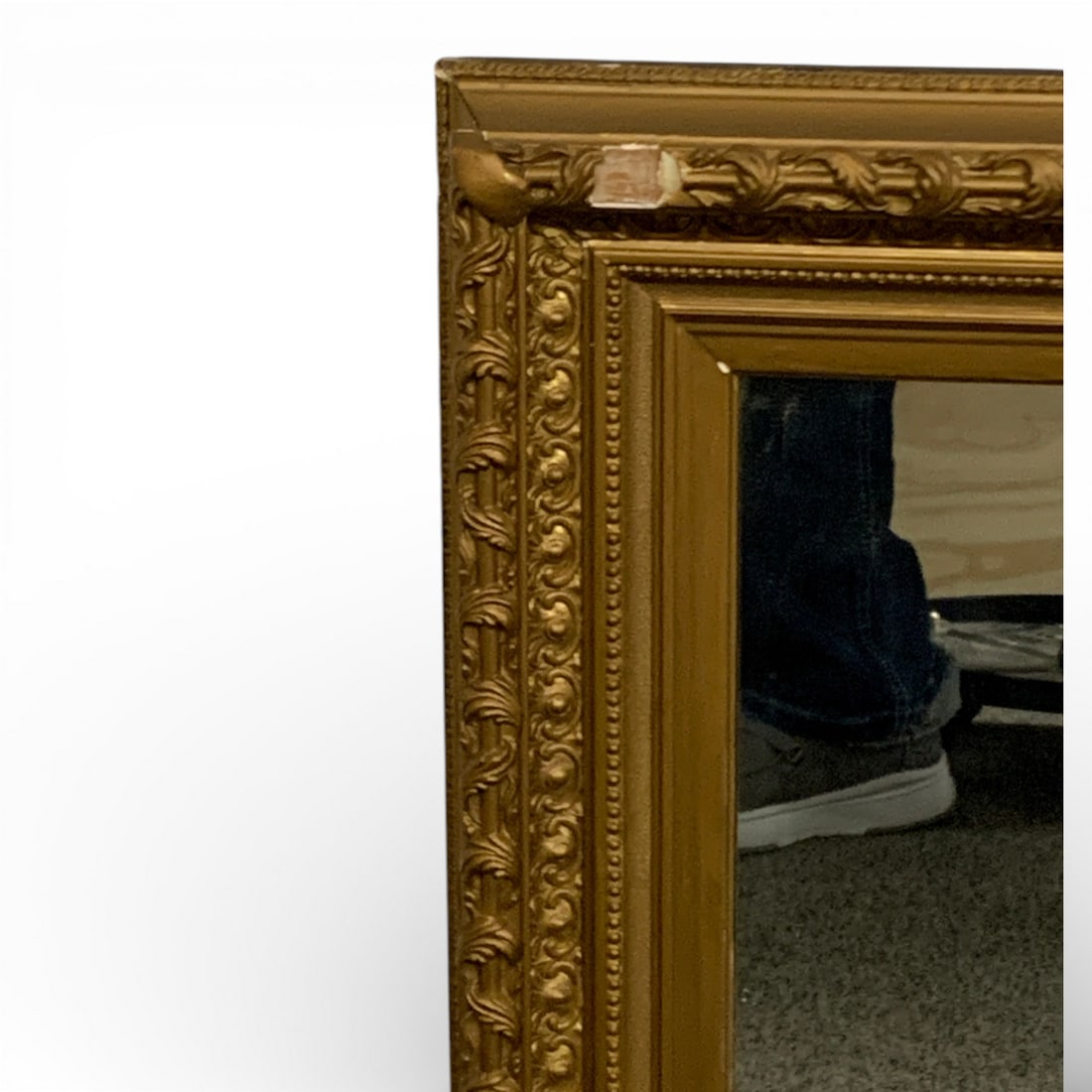Mirror In Ornate Gilt Frame - 3