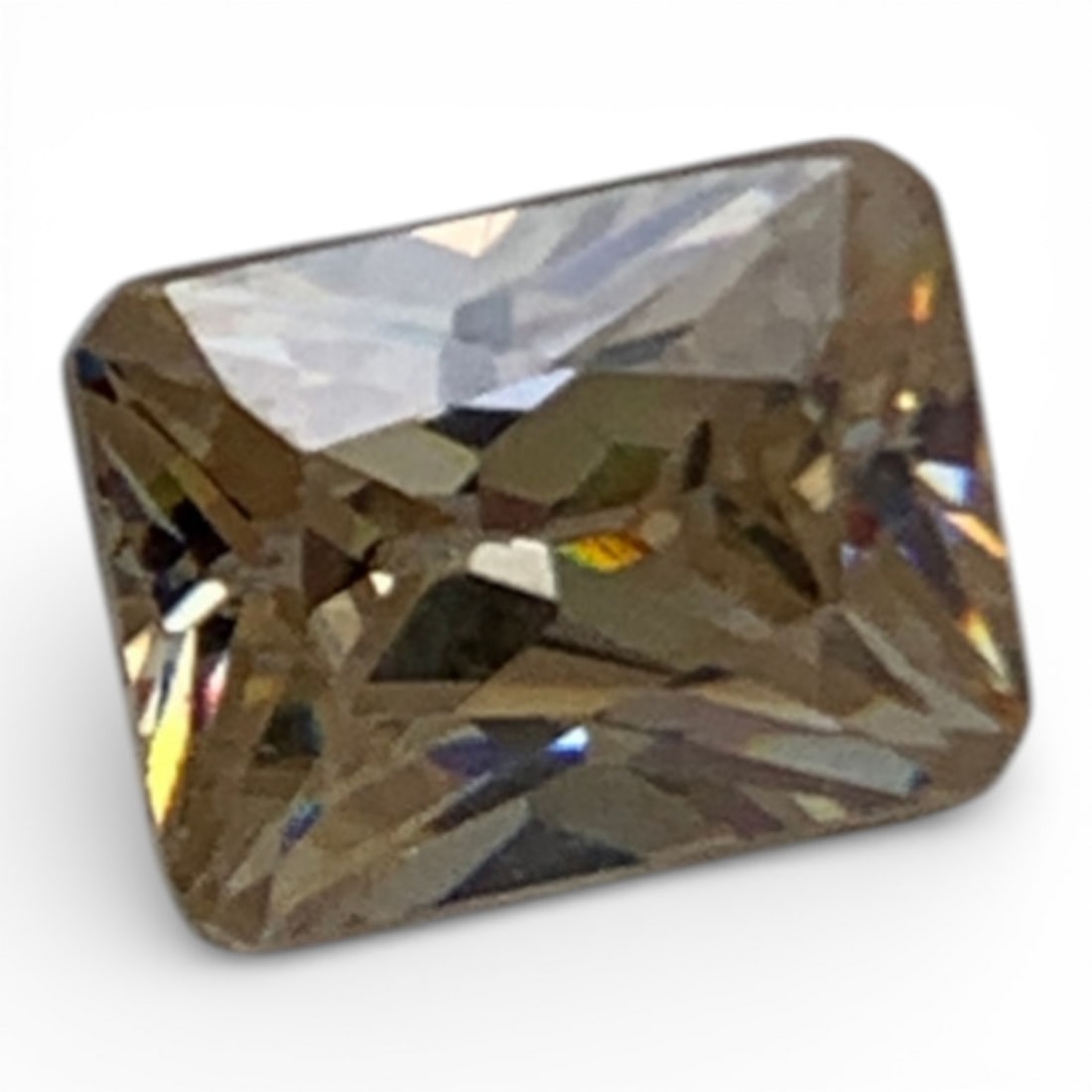 Faceted Yellow Citrine Gemstone - 4