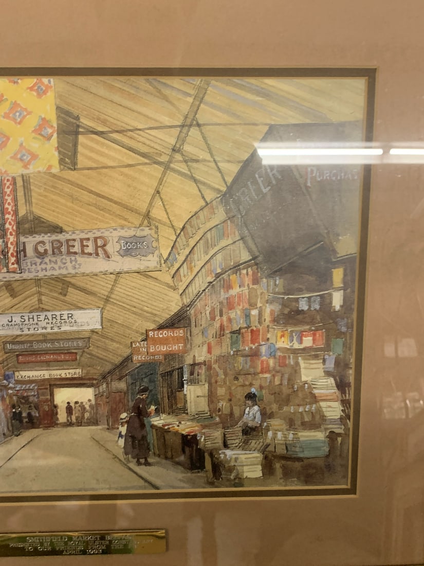 Framed Print, Smithfield Market Belfast - 3