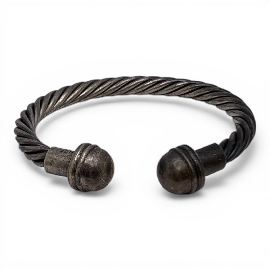 Mexico Sterling Silver Cuff Bracelet: Marked 925 - 2 1/4" Inside Width - 45.7 Grams