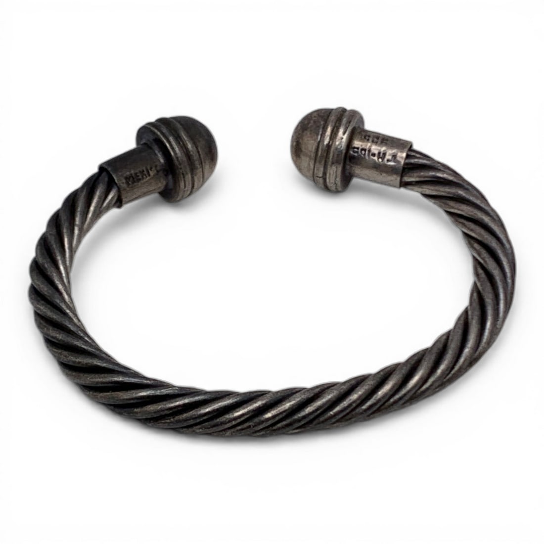 Mexico Sterling Silver Cuff Bracelet - 2