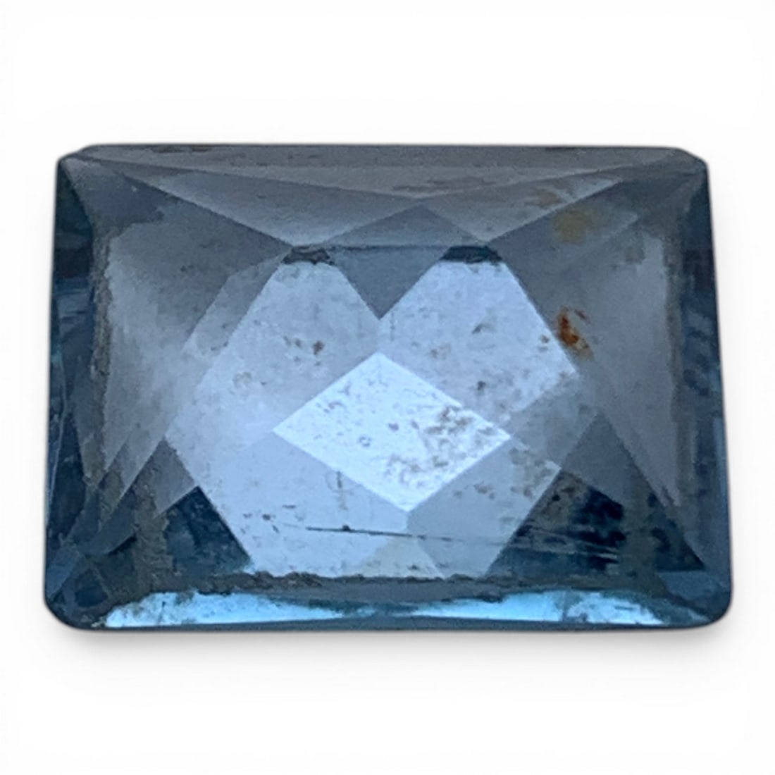 Faceted Light Blue Spinel Gemstone - 2