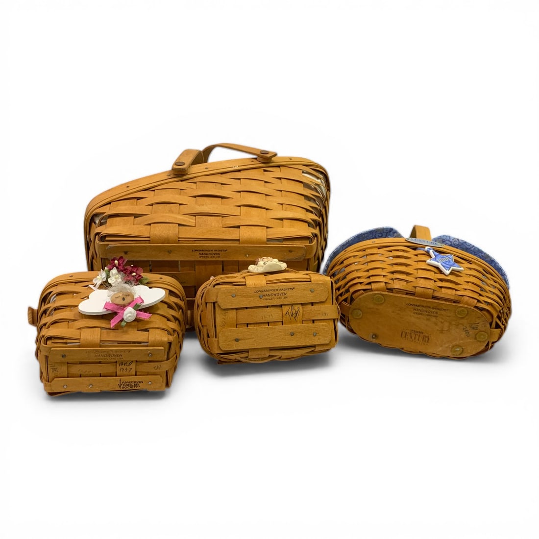 4 Longaberger Baskets - 2