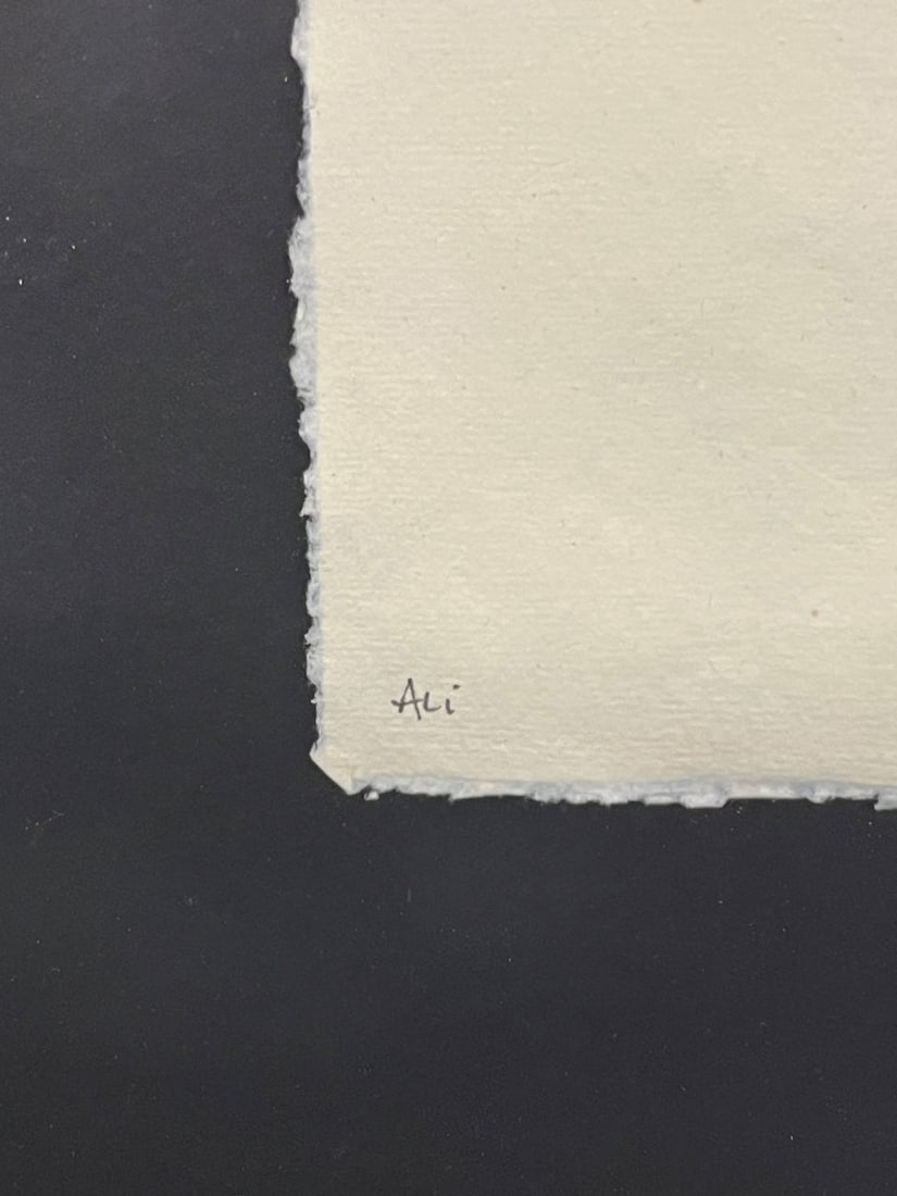 Signed Ali Lithograph - 7